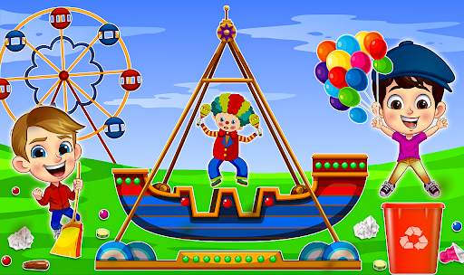 Amusement Park Cleaning Game screenshot 2