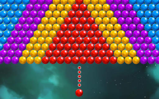 Bubble Shooter Space 1 تصوير الشاشة