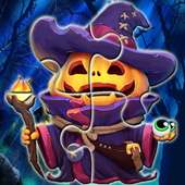 Jigsaw Puzzles Adventures Mystery Halloween Games logo