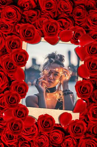 Rose Photo Frame screenshot 2