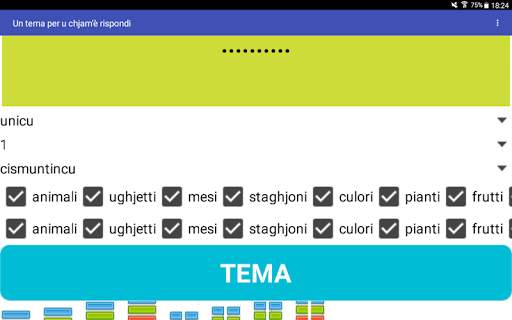 Tema per u chjama è rispondi screenshot 2