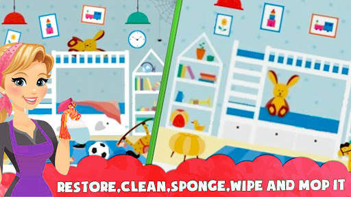 Dream House Cleaning Game - Girls Room Cleanup screenshot 6