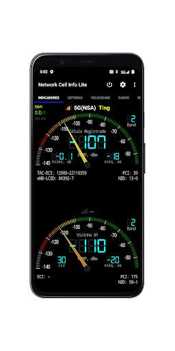 Network Cell Info Lite & Wifi screenshot 1