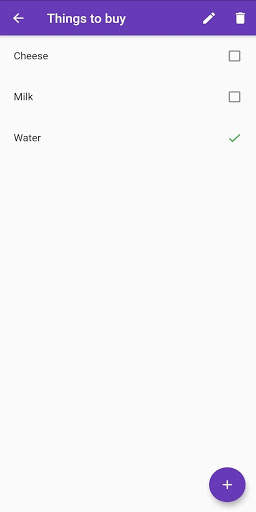 List of Lists screenshot 2