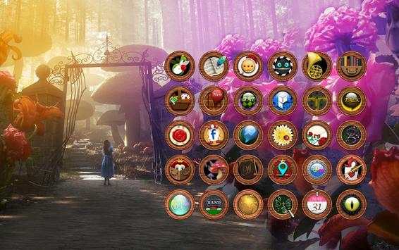 Wonderland Alice Lancher theme screenshot 1