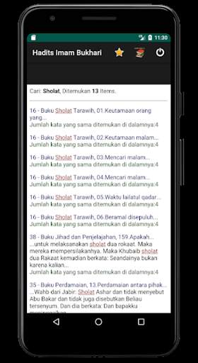 Kumpulan Hadits Shahih Imam Bukhari Offline screenshot 7
