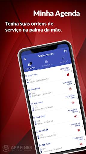 App Finer - Ordem de Serviço скриншот 4