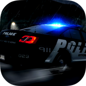 Color Fash Light With Police Siren 2018 icon