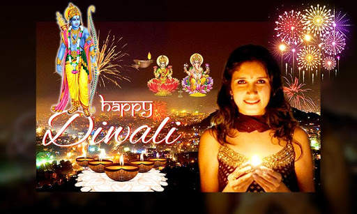 दीपावली फोटो फ्रेम्स - Deepavali Photo Editor screenshot 1