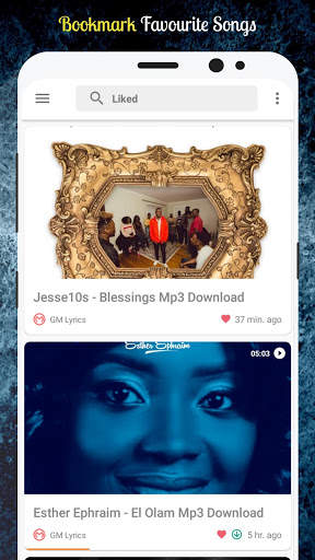 GM Lyrics Mobile - Download Gospel Songs screenshot 4