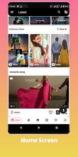 Vidstatus Video Status for Whatsapp download screenshot 2