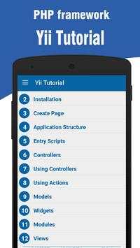 Yii Tutorial screenshot 1