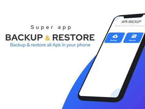 APK Installer - Super app backup - Restore files screenshot 1