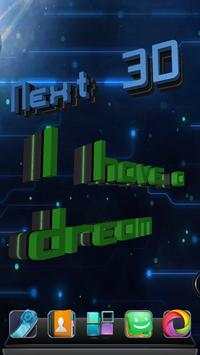 Next Letter 3D Live Wallpaper screenshot 5