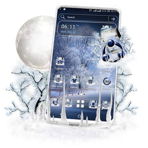 Winter Snowfall Launcher Theme 1.2.0