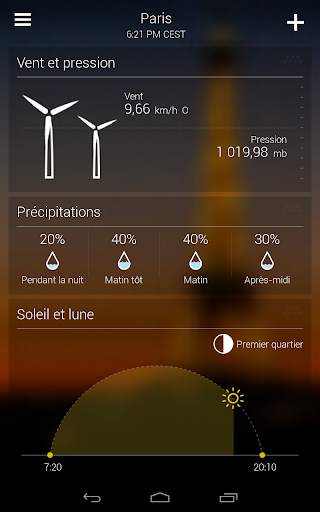 Yahoo Météo screenshot 12