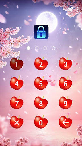Cherry Theme - App Lock Master screenshot 2