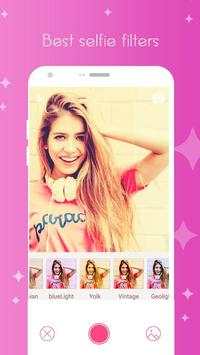 Candy Selfie Cam - Beauty Plus, Kawaii Stickers screenshot 4
