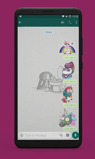 STIKRZ - Unicorn Sticker Pack for WhatsApp screenshot 2