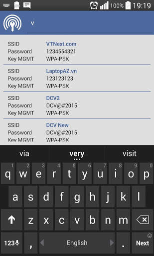 Xem Mật Khẩu Wifi Đã Lưu screenshot 3