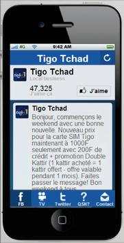 Tigo Tchad Social Media screenshot 1