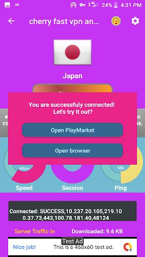 Cherry - Fast VPN Network screenshot 4