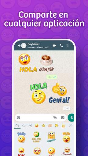 WhatsLov: stickers WASticker screenshot 3