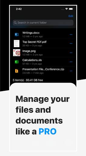 DManager Browser And Documents Advice screenshot 1