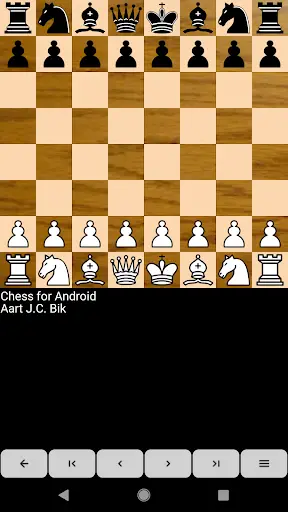 Chess for Android 1 تصوير الشاشة