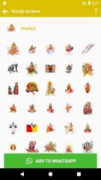 Jay Mata Ji Stickers For Whatsapp App 2019 screenshot 3