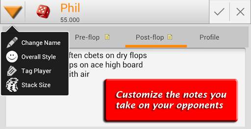 Poker Notes Live screenshot 2