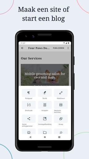 WordPress – Website- en blog-bouwer screenshot 1
