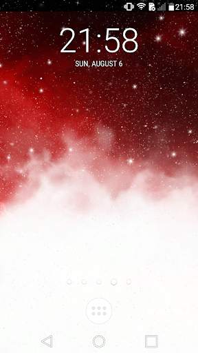 Awesome Sky : Parallax Space live wallpaper screenshot 2