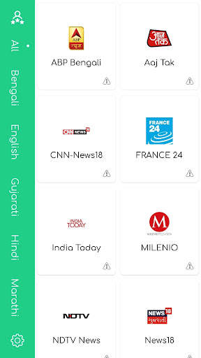 Kooky TV Live TV News : All Language Live TV News screenshot 3