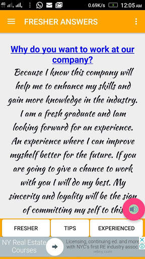 HR Interview Cracker screenshot 2