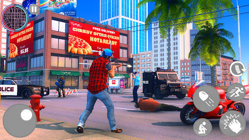Real Vegas Crime Gangster Game screenshot 2