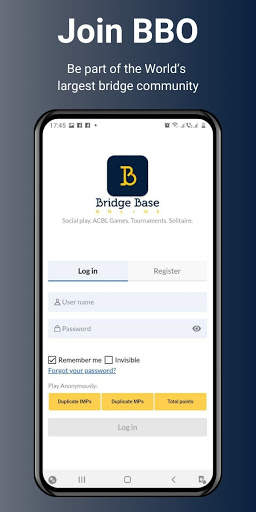 Bridge Base Online screenshot 1