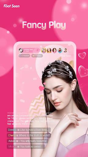 Footseen Live-Live Stream & Live Video Chat screenshot 1
