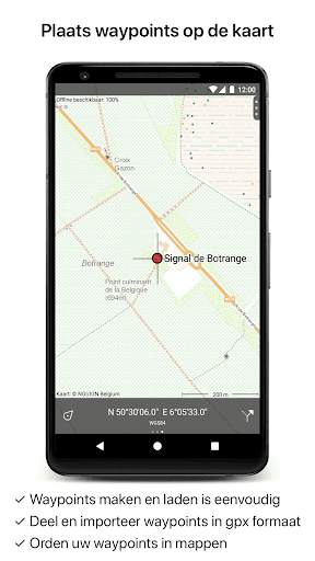Topo GPS België screenshot 6