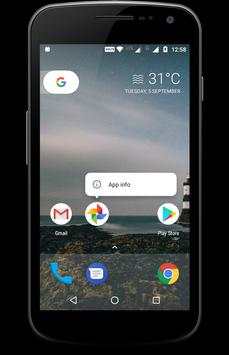 Oreo 8.0 Launcher screenshot 2