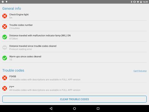 Obd Arny - ELM327 car scanner screenshot 10