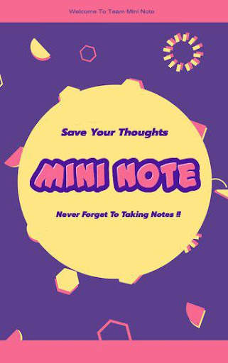 Mini Note - Notepad, Memo and Check list screenshot 1