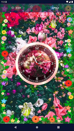 Flower Clocks Wallpapers screenshot 3