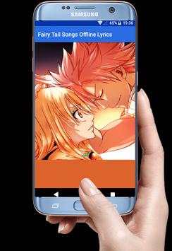 Fairy Tail Songs Offline Lyrics screenshot 1