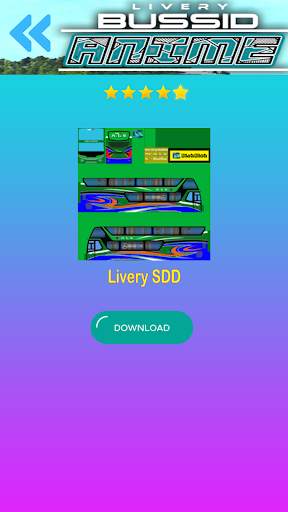 Livery Anime Bussid screenshot 4