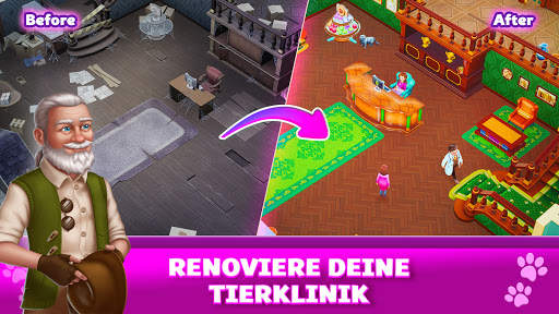 Pet Clinic: Gratis-Rätselspiel mit süßen Tieren screenshot 4