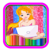 Barbie Color icon