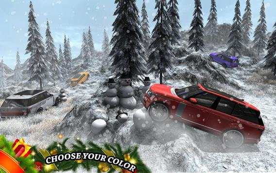 Offroad Rover Snow Driving screenshot 18