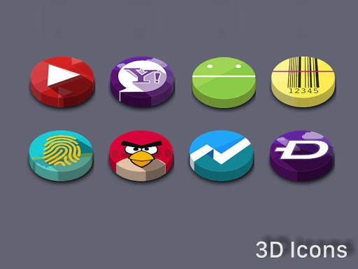 Nova 3D - icon pack Theme HD screenshot 1