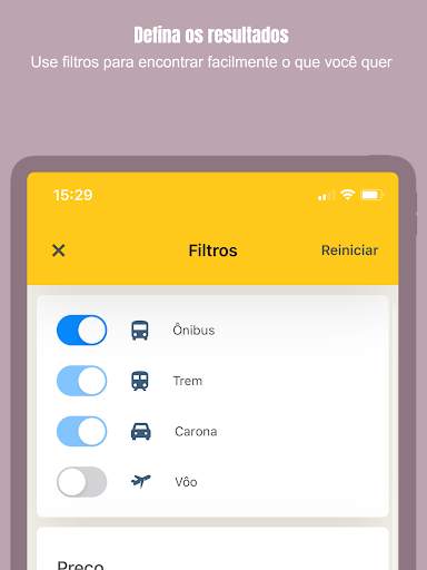 CheckMyBus: Busca e compara passagens de ônibus screenshot 16